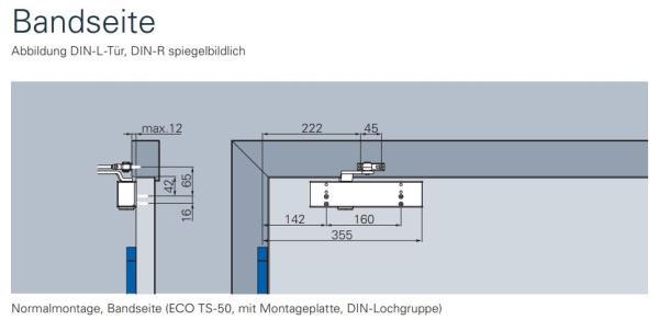 ECO Gelenkarmschließer TS 50 – EN 2-6